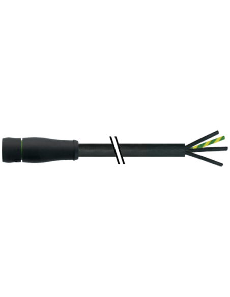 MQ15 żeński 0° z kablem 7000-P8221-P360200 | Przewody i Złącza | Eshop Dopak | Wszystko dla Przemysłu