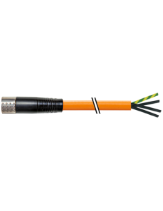 MQ15-X-Power żeński 0° ekranowany z kablem 7000-P8021-P131000 | Przewody i Złącza | Eshop Dopak | Wszystko dla Przemysłu