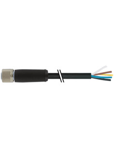M12 Power kod L. 5-pinowy żeński 0° dla kabla 7000-P4221-P340300 | Przewody i Złącza | Eshop Dopak | Wszystko dla Przemysłu