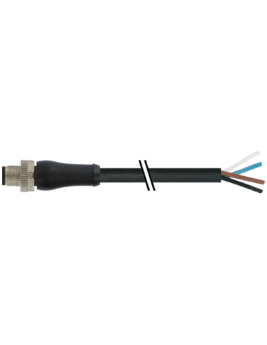 Konektor M12 Power Kod L.męski 0° na wolny kabel 7000-P4101-P070030 | Przewody i Złącza | Eshop Dopak | Wszystko dla Przemysłu