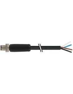 Konektor M12 Power Kod L. męski 0° na wolny kabel 7000-P4101-P370500 | Przewody i Złącza | Eshop Dopak | Wszystko dla Przemysłu