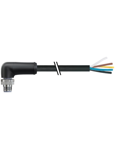 Złącze M12 Zasilanie, kodowanie L, 5-pinowe. męskie 90° do kabla 7000-P4211-P040300 | Przewody i Złącza | Eshop Dopak | Wszystko