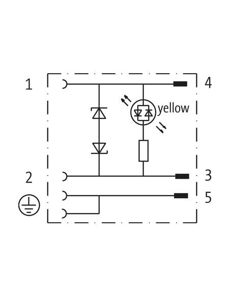 Adapter M12 - MSUD typ C 8mm 7000-42811-0000000 | Przewody i Złącza | Eshop Dopak | Wszystko dla Przemysłu