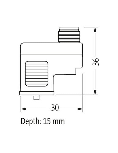 Adapter M12 - MSUD typ C 8mm 7000-42811-0000000 | Przewody i Złącza | Eshop Dopak | Wszystko dla Przemysłu