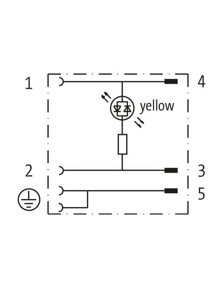 Wtyczka zaworowa, typ A 18mm - M12, dioda LED 7000-41281-0000000 | Przewody i Złącza | Eshop Dopak | Wszystko dla Przemysłu