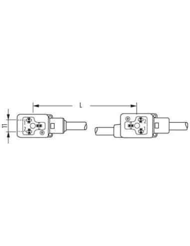 Zawór podwójny MSUD BI 11mm na kabel 7000-58141-6270150 | Przewody i Złącza | Eshop Dopak | Wszystko dla Przemysłu