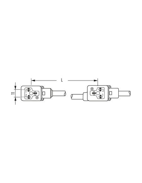 Zawór podwójny MSUD BI 11mm na kabel 7000-58141-6270150 | Przewody i Złącza | Eshop Dopak | Wszystko dla Przemysłu