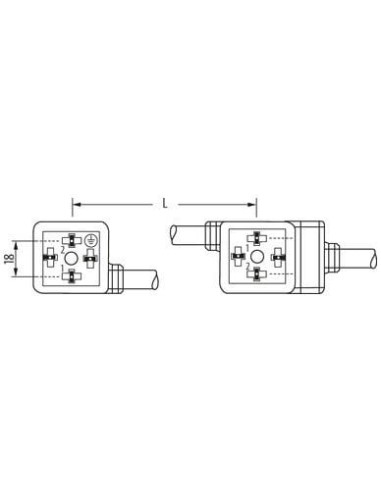 Mostek zaworowy MSUD typ A 18mm do kabla wełnianego 7000-58041-6370150 | Przewody i Złącza | Eshop Dopak | Wszystko dla Przemysł