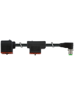 Wtyczka zaworowa M12 X-treme męska 90° / MSUD dbl. format A 7074-41551-6370060 | Przewody i Złącza | Eshop Dopak | Wszystko dla 