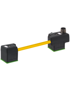 M12 męskie na górze podwójnego MSUD format A 18mm 7000-41501-0160000 | Przewody i Złącza | Eshop Dopak | Wszystko dla Przemysłu