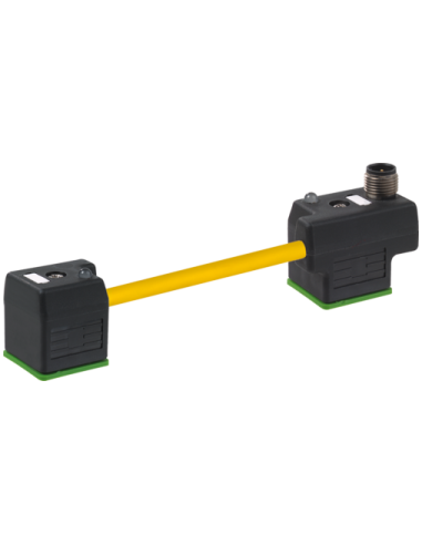 M12 męskie na górze podwójnego MSUD format A 18mm 7000-41501-0160000 | Przewody i Złącza | Eshop Dopak | Wszystko dla Przemysłu