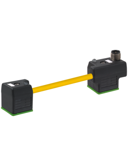 M12 męskie na górze podwójnego MSUD format A 18mm 7000-41501-0160000 | Przewody i Złącza | Eshop Dopak | Wszystko dla Przemysłu