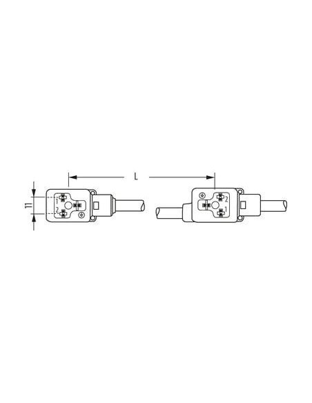 Zawór podwójny MSUD BI 11mm na kabel 7000-58141-2171000 | Przewody i Złącza | Eshop Dopak | Wszystko dla Przemysłu