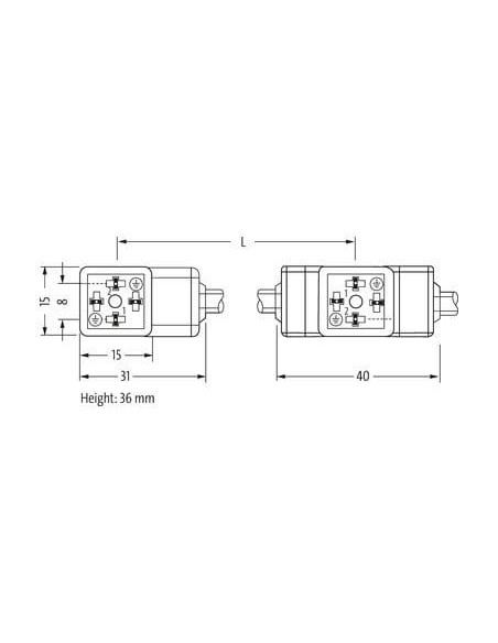 Wtyczka odprowadzająca M12 męskie 0° / MSUD format C 8mm 7000-42932-6270150 | Przewody i Złącza | Eshop Dopak | Wszystko dla Prz