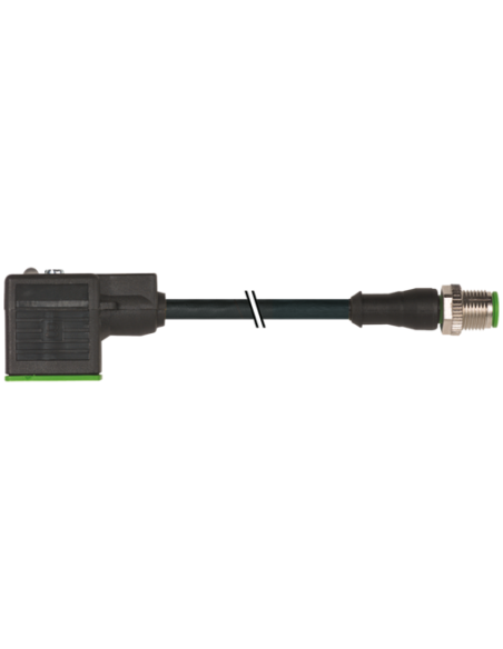 Konektor zaworowy MSUD, typ A 18mm - M12 męski, prosty 7000-40881-6360200 | Przewody i Złącza | Eshop Dopak | Wszystko dla Przem