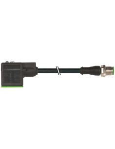 Konektor zaworowy MSUD typ A 18mm - M12 męski, prosty 7000-40881-6260200 | Przewody i Złącza | Eshop Dopak | Wszystko dla Przemy