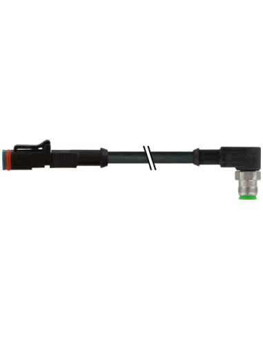 M12 Xtreme damski 90° / korek zaworowy MDC06-2s 7072-43231-7540150 | Przewody i Złącza | Eshop Dopak | Wszystko dla Przemysłu