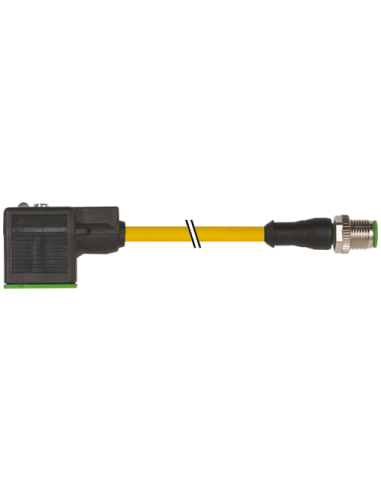 Konektor zaworowy typ A 18mm - M12 7000-40881-0360100 | Przewody i Złącza | Eshop Dopak | Wszystko dla Przemysłu