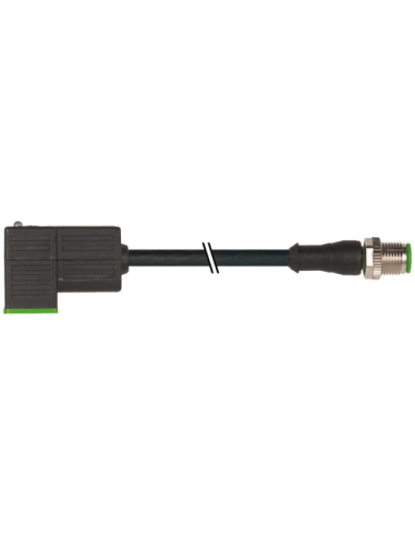 M12 męski prosty / zawór MSUD kształtowy CI 9,4mm 7000-41041-6260100 | Przewody i Złącza | Eshop Dopak | Wszystko dla Przemysłu