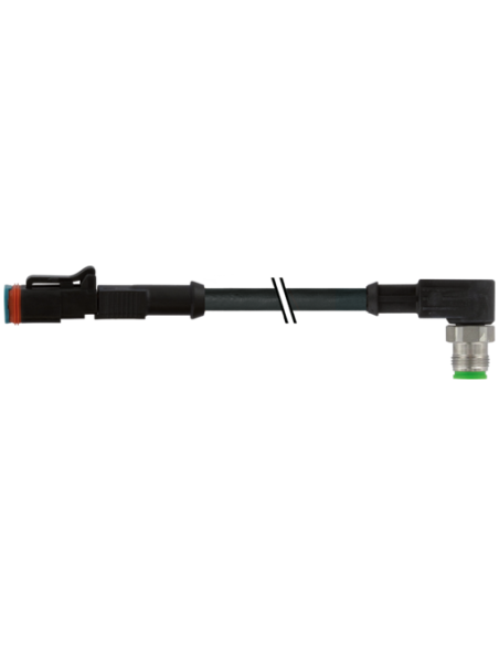 M12 Xtreme damski 90° / korek zaworowy MDC06-2s 7072-43231-7540300 | Przewody i Złącza | Eshop Dopak | Wszystko dla Przemysłu