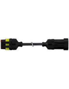 Konektor SuperSeal męski, prosty - SuperSeal żeński prosty 7072-76061-5140500 | Przewody i Złącza | Eshop Dopak | Wszystko dla P