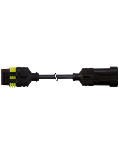 Konektor SuperSeal męski, prosty - SuperSeal żeński prosty 7072-76061-5140500 | Przewody i Złącza | Eshop Dopak | Wszystko dla P