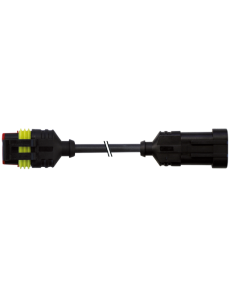 Konektor SuperSeal męski, prosty - SuperSeal żeński prosty 7072-76061-5140500 | Przewody i Złącza | Eshop Dopak | Wszystko dla P