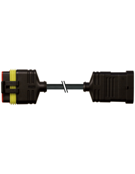 Konektor SuperSeal męski, prosty - SuperSeal żeński prosty 7072-76121-5160200 | Przewody i Złącza | Eshop Dopak | Wszystko dla P
