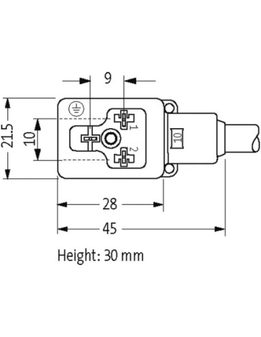 M12 męski 0° / zatyczka do stosowania MSUD format B 10mm, 180° 7000-41002-6360200 | Przewody i Złącza | Eshop Dopak | Wszystko d