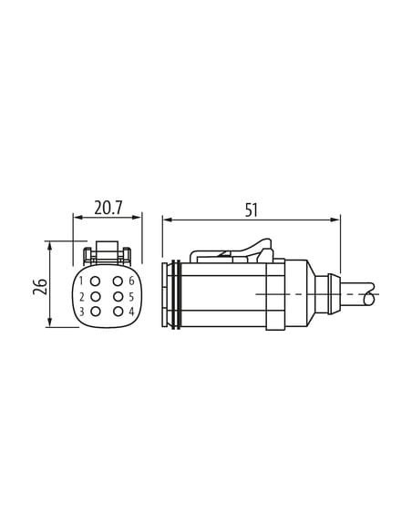 Zawór grzybkowy MDC06-6s / MDC04-6p 7072-77121-5720300 | Przewody i Złącza | Eshop Dopak | Wszystko dla Przemysłu