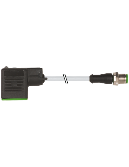 Konektor zaworowy typ B 10mm - M12 7000-41001-2160150 | Przewody i Złącza | Eshop Dopak | Wszystko dla Przemysłu