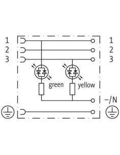 Wtyczka zaworowa SVS typ A 18mm, 2xLED, 24VAC/DC 7000-29441-0000000 | Przewody i Złącza | Eshop Dopak | Wszystko dla Przemysłu 2