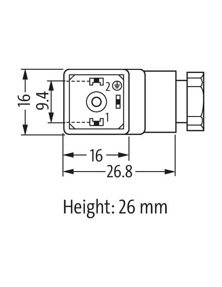 Wtyczka zaworowa SVS Eco typ CI 9,4mm 7000-30205-0000000 | Przewody i Złącza | Eshop Dopak | Wszystko dla Przemysłu