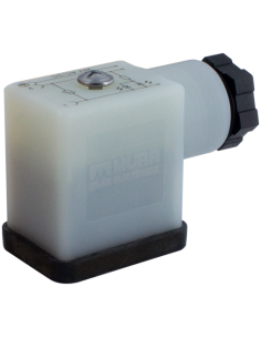 Wtyczka zaworowa SVS Eco typ B 10mm, LED VDR, 230VAC/DC 7000-29685-0000000 | Przewody i Złącza | Eshop Dopak | Wszystko dla Prze