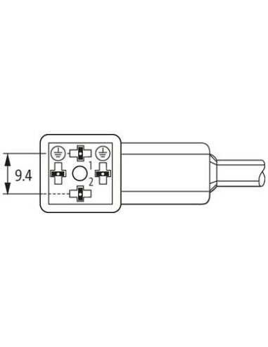 Zawór MSUD format CI 9,4mm na kabel 7000-94021-6161000 | Przewody i Złącza | Eshop Dopak | Wszystko dla Przemysłu
