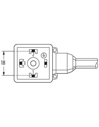 Zawór MSUD format A 18mm na kabel 7000-18112-5001000 | Przewody i Złącza | Eshop Dopak | Wszystko dla Przemysłu