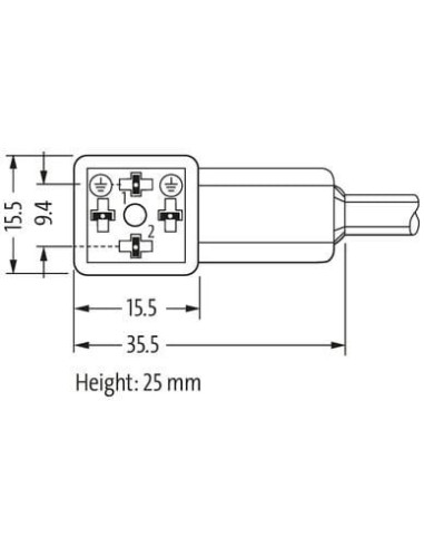 Zawór MSUD format CI 9,4mm na kabel 7000-94021-2160200 | Przewody i Złącza | Eshop Dopak | Wszystko dla Przemysłu