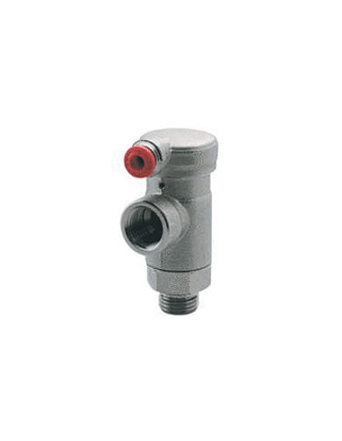 Zawór pneumatyczny sterowany odcinający  dwukierunkowy G 3/8 GZ - G 3/8 GW | Hydraulika | Eshop Dopak | Wszystko dla Przemysłu