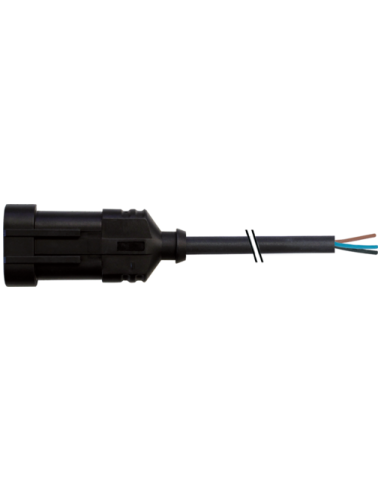 Konektor zworowy SuperSeal, męski, z wolnym kablem 7072-73381-5130150 | Przewody i Złącza | Eshop Dopak | Wszystko dla Przemysłu