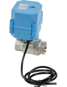 Zawór kulowy gwintowany G 3/4 GW PN10 nierdzewny 316 z napędem elektrycznym 230V AC | Hydraulika | Eshop Dopak | Wszystko dla Pr