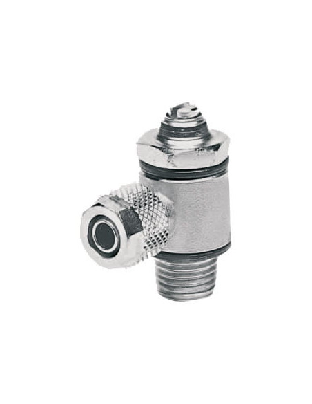 Zawór dław.-zwrotny skręcany G1/8 na wąż 4/2.7 | Hydraulika | Eshop Dopak | Wszystko dla Przemysłu