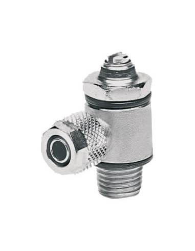 Zawór dław.-zwrotny skręcany G3/8 na wąż 8/6 | Hydraulika | Eshop Dopak | Wszystko dla Przemysłu