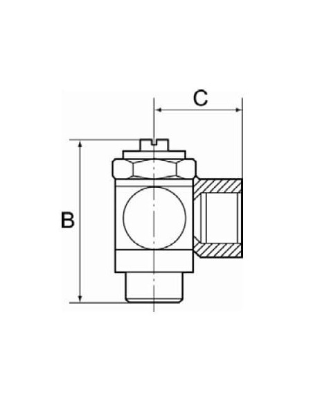 Zawór dławiąco-zwrotny do siłownika gwintowany G 3/8 GZ - G 3/8 GW, mosiądz niklowany | Hydraulika | Eshop Dopak | Wszystko dla 