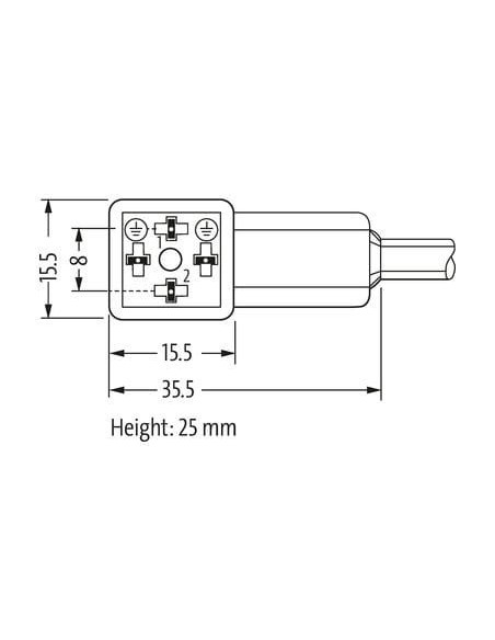 Formz MSUD C 8MM 7000-80001-6362000 | Przewody i Złącza | Eshop Dopak | Wszystko dla Przemysłu