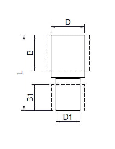Redukcja, króciec redukcyjny fi 110-80, Infinity, aluminium | Pneumatyka | Eshop Dopak | Wszystko dla Przemysłu
