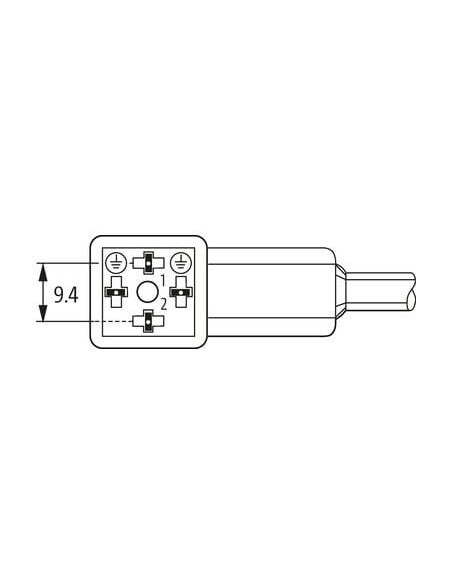 Zawór MSUD st. BF CI 9,4 mm, bezpłatna końcówka kabla 7000-94021-2361500 | Przewody i Złącza | Eshop Dopak | Wszystko dla Przemy