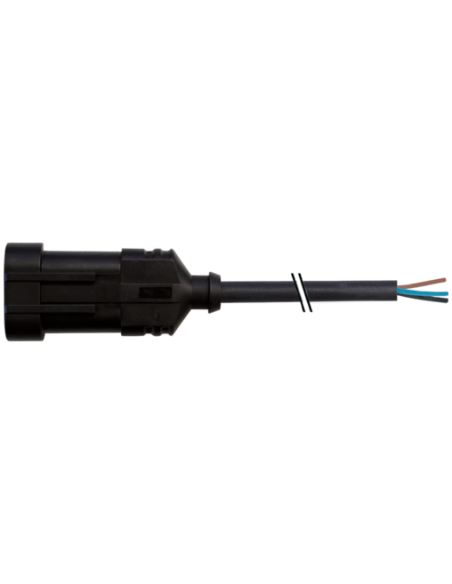 Konektor zworowy SuperSeal, męski, z wolnym kablem 7072-73381-5130300 | Przewody i Złącza | Eshop Dopak | Wszystko dla Przemysłu
