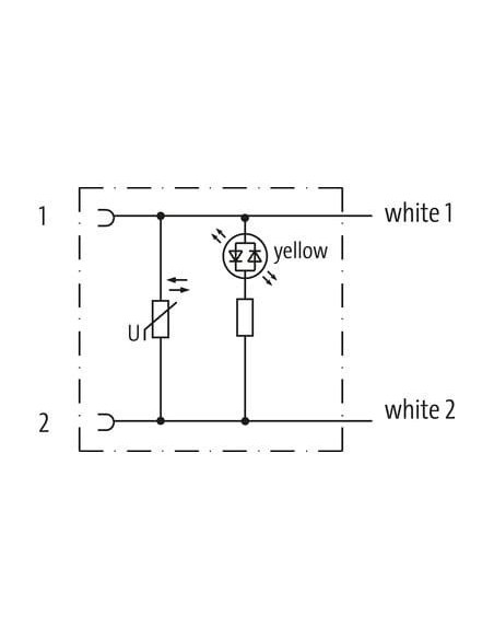 Zawór Junior Timer 90° LED VDR na kabel 7080-70361-R212000 | Przewody i Złącza | Eshop Dopak | Wszystko dla Przemysłu