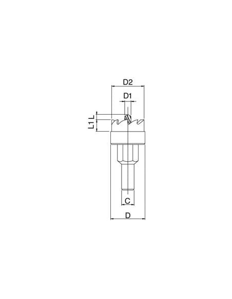 Wiertło do złączki 90240 50/63 system Infinity | Pneumatyka | Eshop Dopak | Wszystko dla Przemysłu