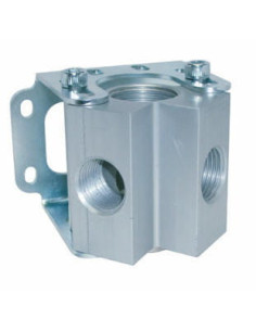 Dwójnik gwintowany 1/2" -1/2" gwinty typu NPTF | Pneumatyka | Eshop Dopak | Wszystko dla Przemysłu